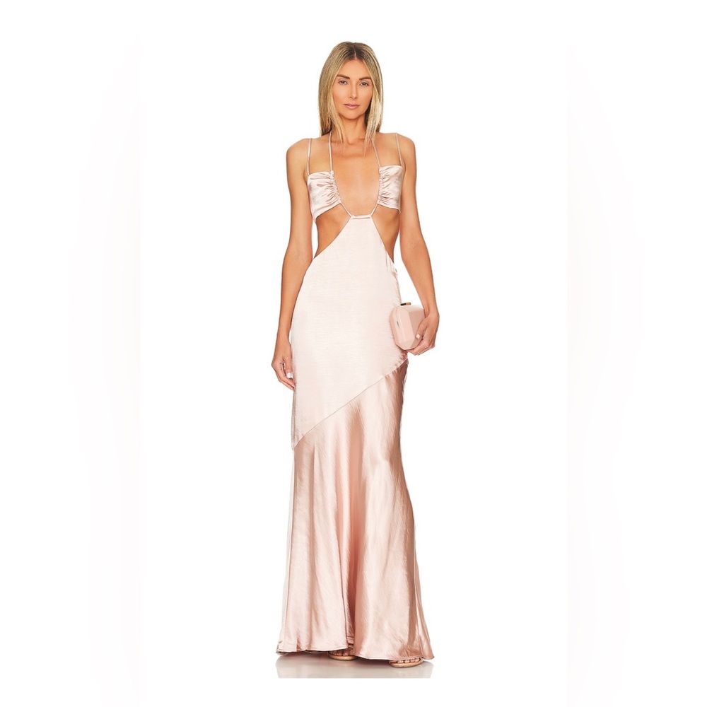 Amabella Gown in Soft Blush by Revolve